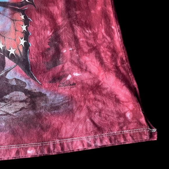 The Mountain Fairy Tee Tie Dye XL Butterfly Stars Stripes - Picture 4 of 11